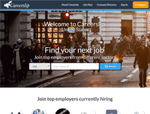 Tablet Screenshot of careerslip.com